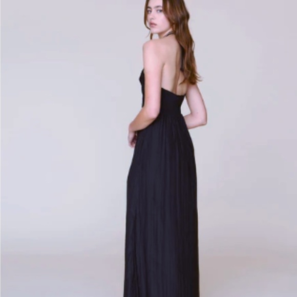Xirena black Maggie halter maxi dress - Medium - Picture 4 of 6